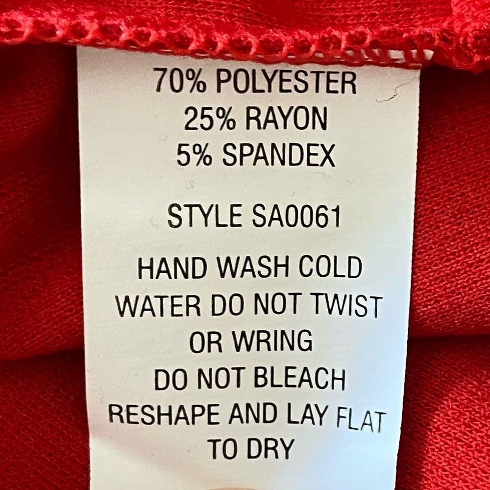 NEW Red Fitted Ribbed Textured Micro Mini Skirt - Picture 8 of 8